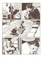 Risto in gabbia, Ugo e Goh con gli scacchi<br>Tavola di Raffaele Della Monica, n.9, pag.7<br><i>(c) 2012 Sergio Bonelli editore</i>
